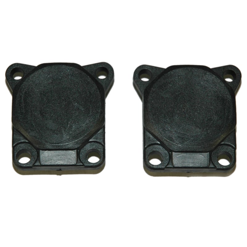 Manifold Plug Assembly for Flow Regulators.