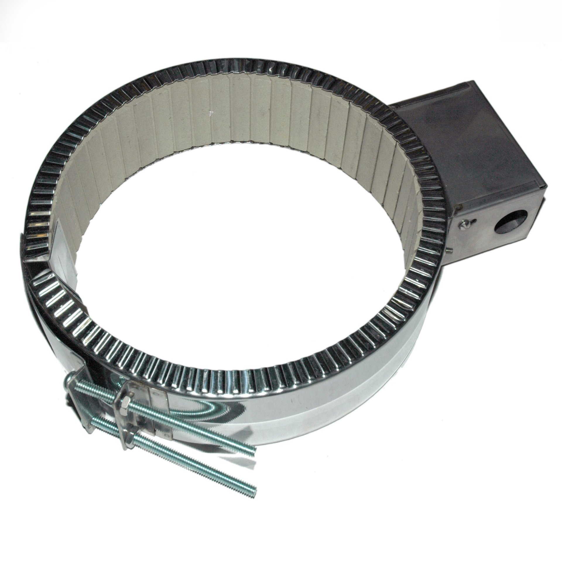 Heater Band, 8 to 8-1/2" Inside Diameter x 2-1/2" Wide, 240/480 Volt, 2000 Watt, Ceramic - Image 1