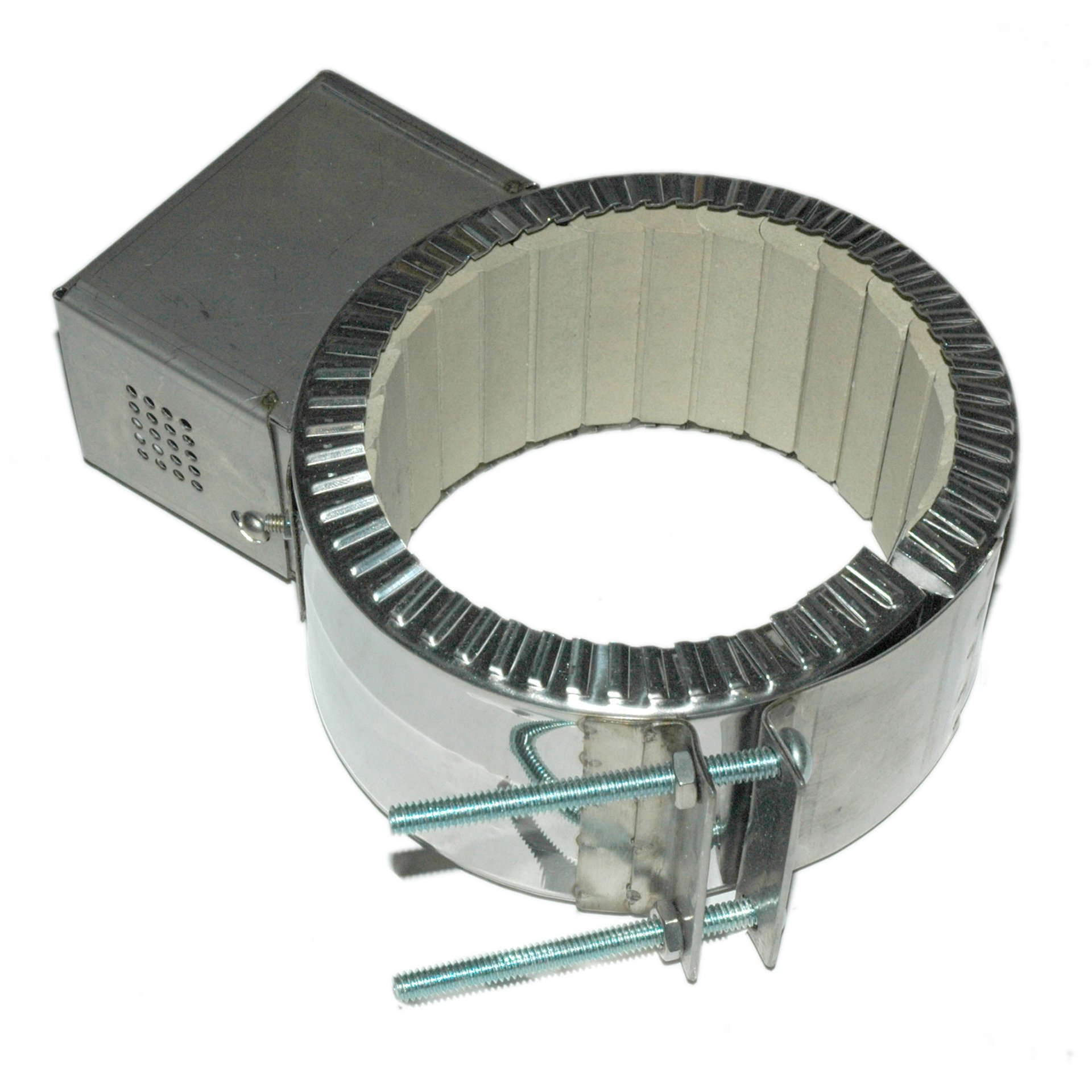 Heater Band, 4-1/2 to 5" Inside Diameter x 2-1/2" Wide, 240/480 Volt, 1150 Watts, Ceramic - Image 1
