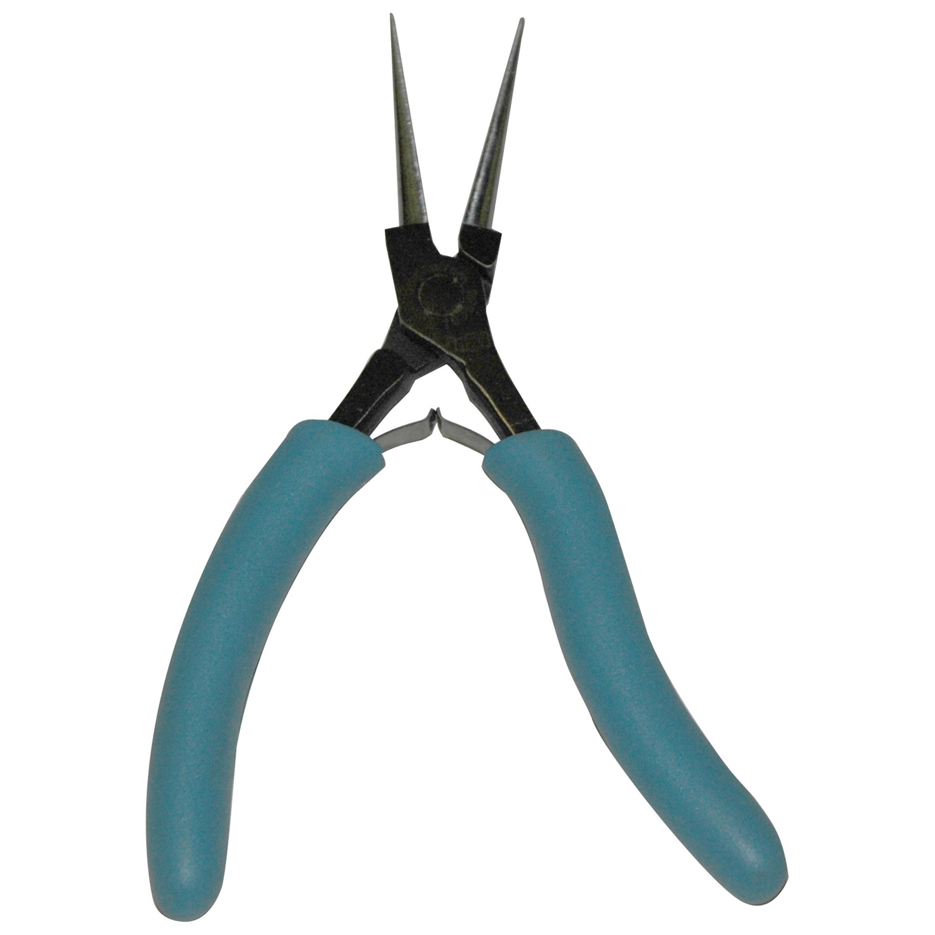 Needle Nose Pliers, 6", Right Hand, Twin Leaf Spring, Ergonomic - Image 1