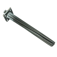 Immersion Heater, Flanged, 480/60/3, 6.5 KW