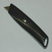 Utility Knife, Fixed Blade, 6-1/4" Long - Image 1