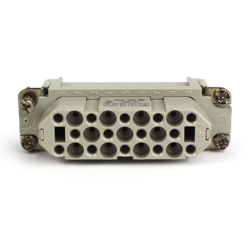 Plastic Female Insert w/o Socket Contacts