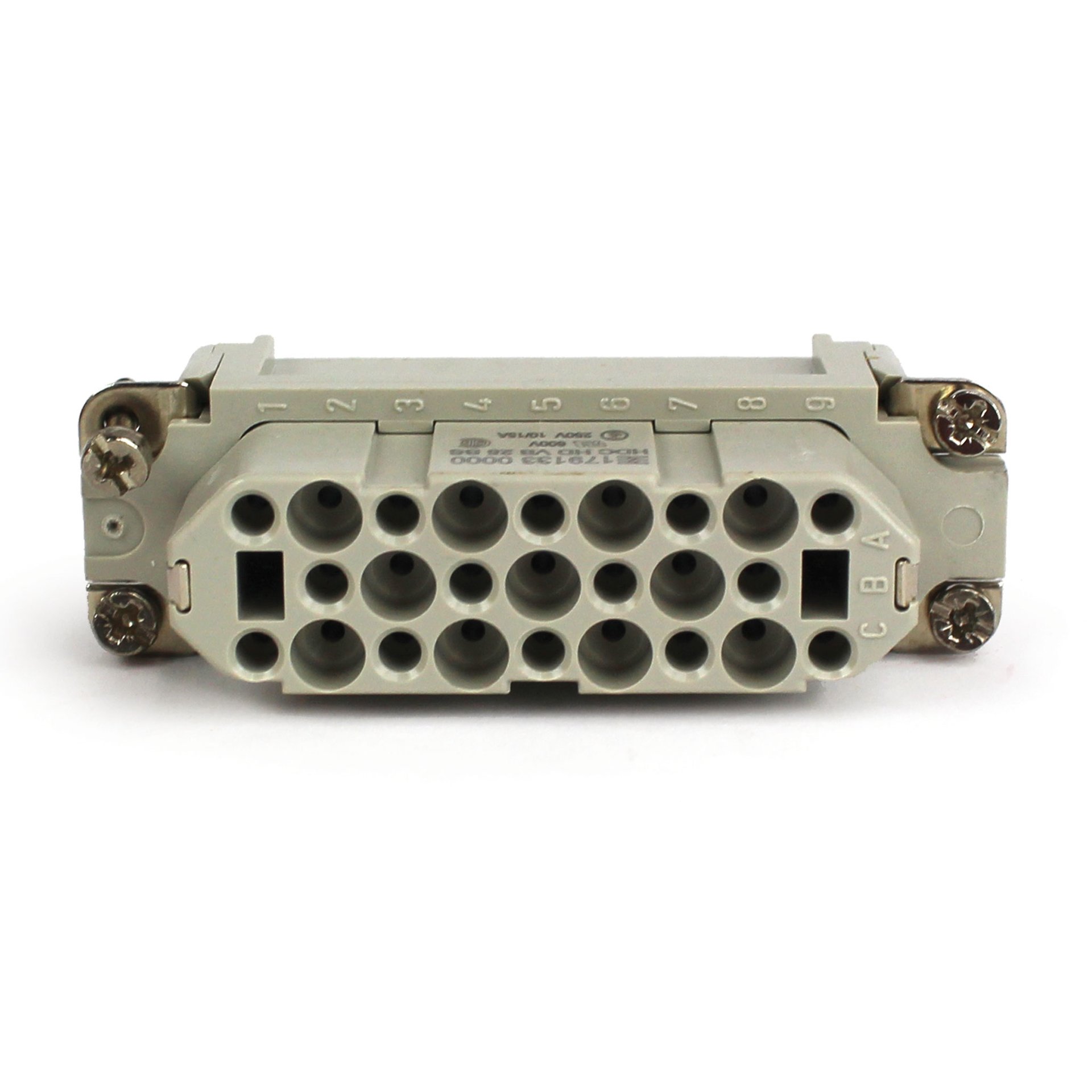 Plastic Female Insert w/o Socket Contacts - Image 2