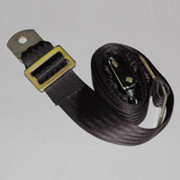 Drum Safety Belt, Nylon, 2″ Wide, 100″ Long, Black, Quick Release