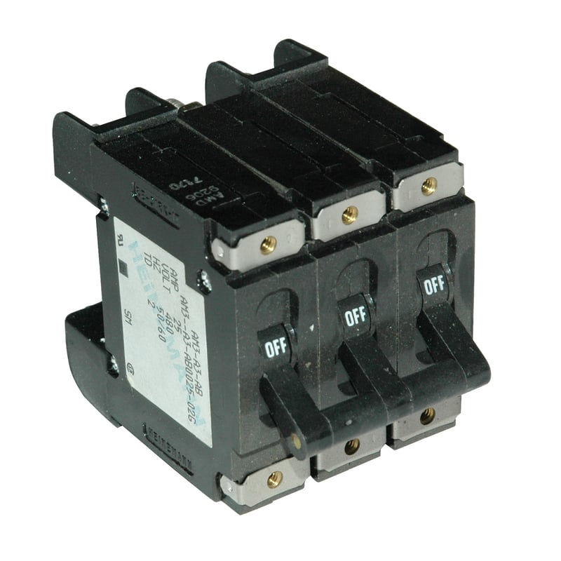Circuit Breaker, 25 Amp, 460/60/3, 3 Pole