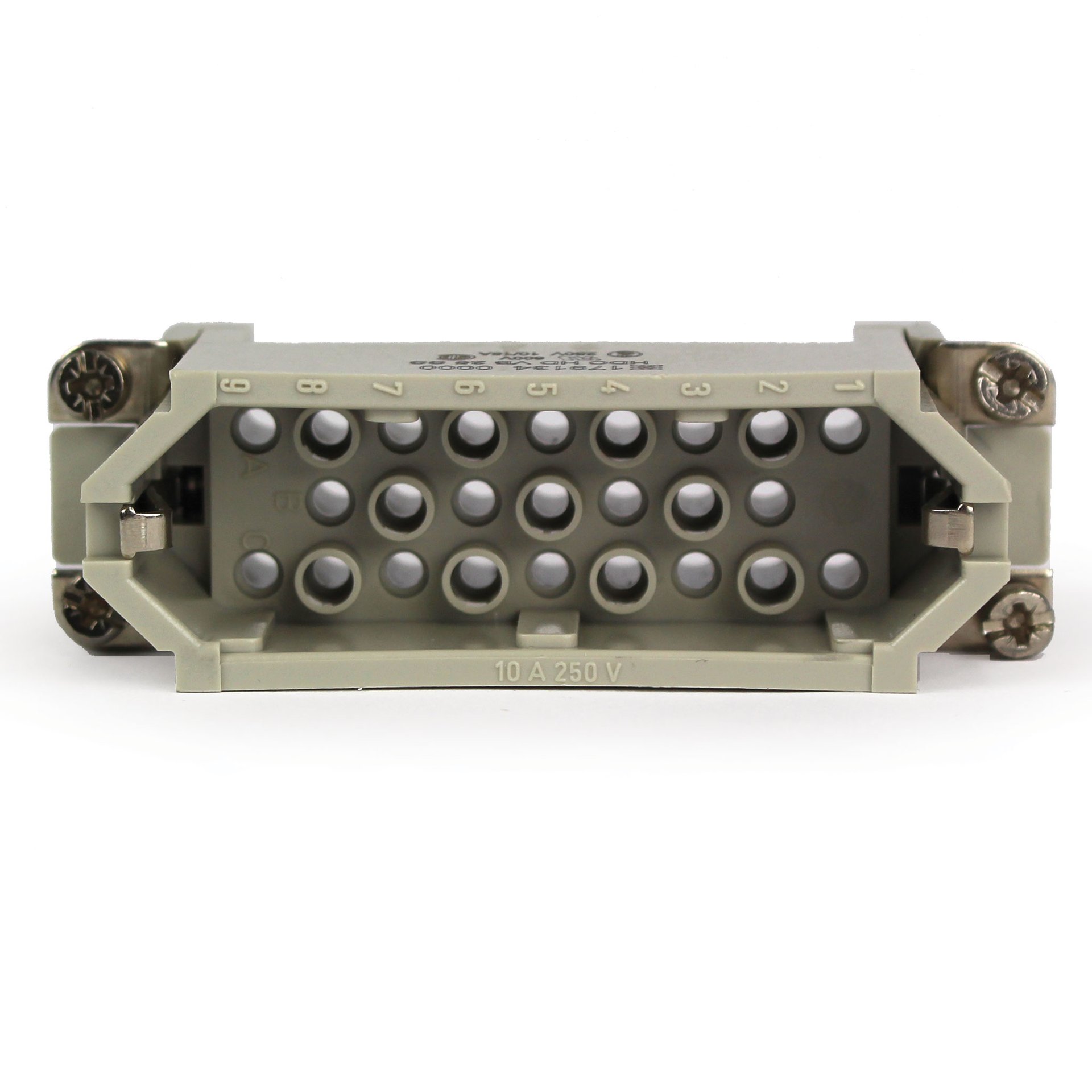 Plastic Male Insert w/o Pin Contacts - Image 1