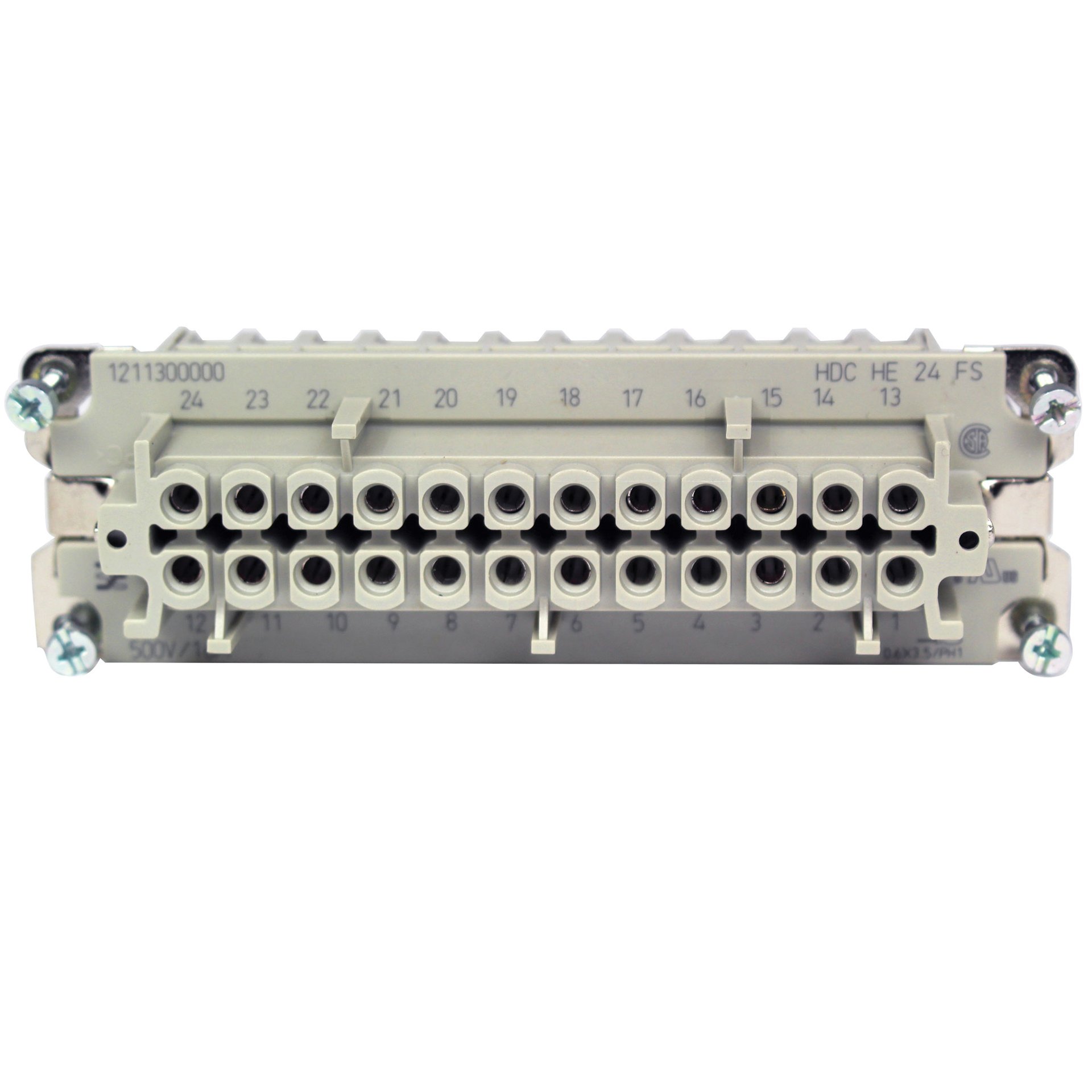 Plastic Female Insert withSocket Contacts - Image 1