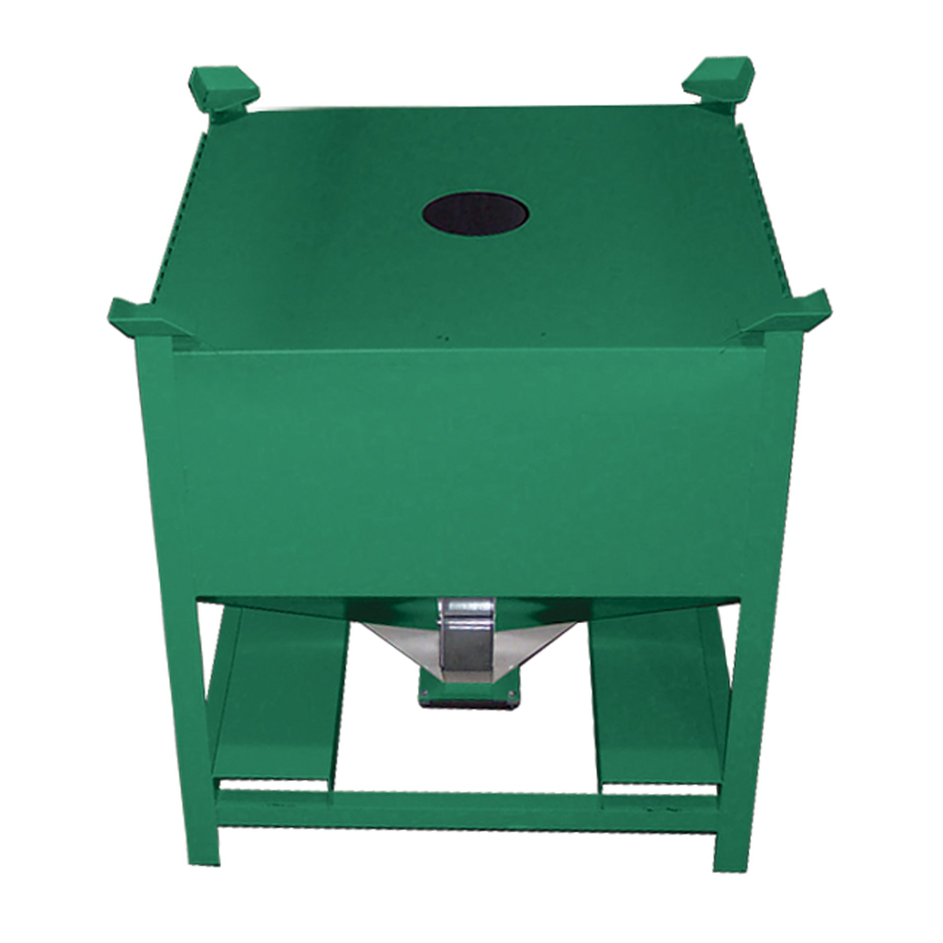 Hopper Cover Option, One-Piece with 8" Center - Image 1