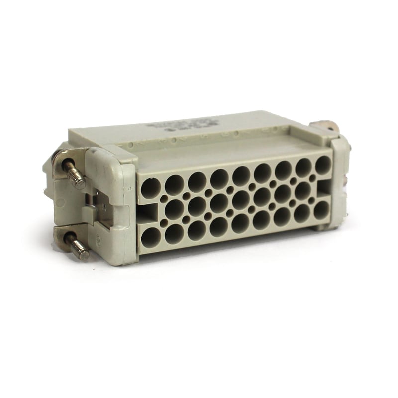 Plastic Male Insert w/o Pin Contacts