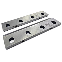 Grinder Blade, Rotating, 8-3/8″ x 2-3/8″, Beveled Edge – 30 Degree Taper on Both Sides, D2