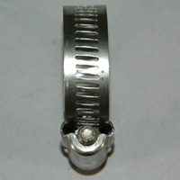Hose Clamp, Worm Gear, Standard, 1/2" Wide Clamp # 16, Size Range: 11/16" to 1-1/2" Diameter