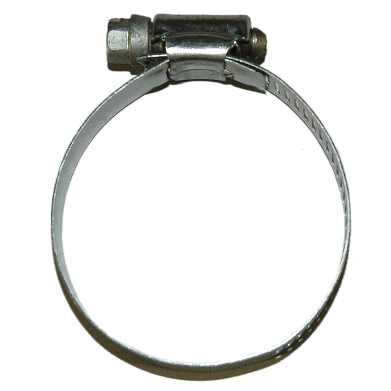 Hose Clamp, Worm Gear, Standard, 1/2″ Wide Clamp # 28, Size Range: 1-1/4″ to 2-1/4″ Diameter