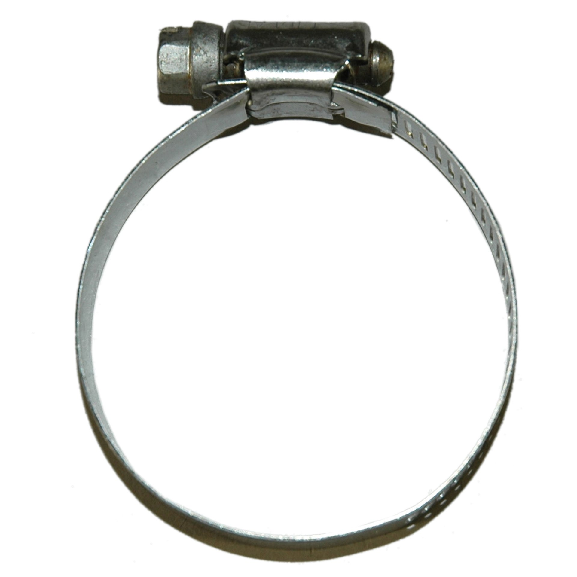 Hose Clamp, Worm Gear, Standard, 1/2" Wide Clamp # 28, Size Range: 1-1/4" to 2-1/4" Diameter - Image 1