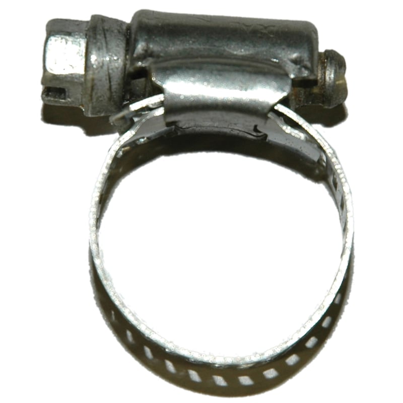 Hose Clamp, Worm Gear, Standard, 1/2″ Wide Clamp # 8, Size Range: 7/16″ to 1″ Diameter