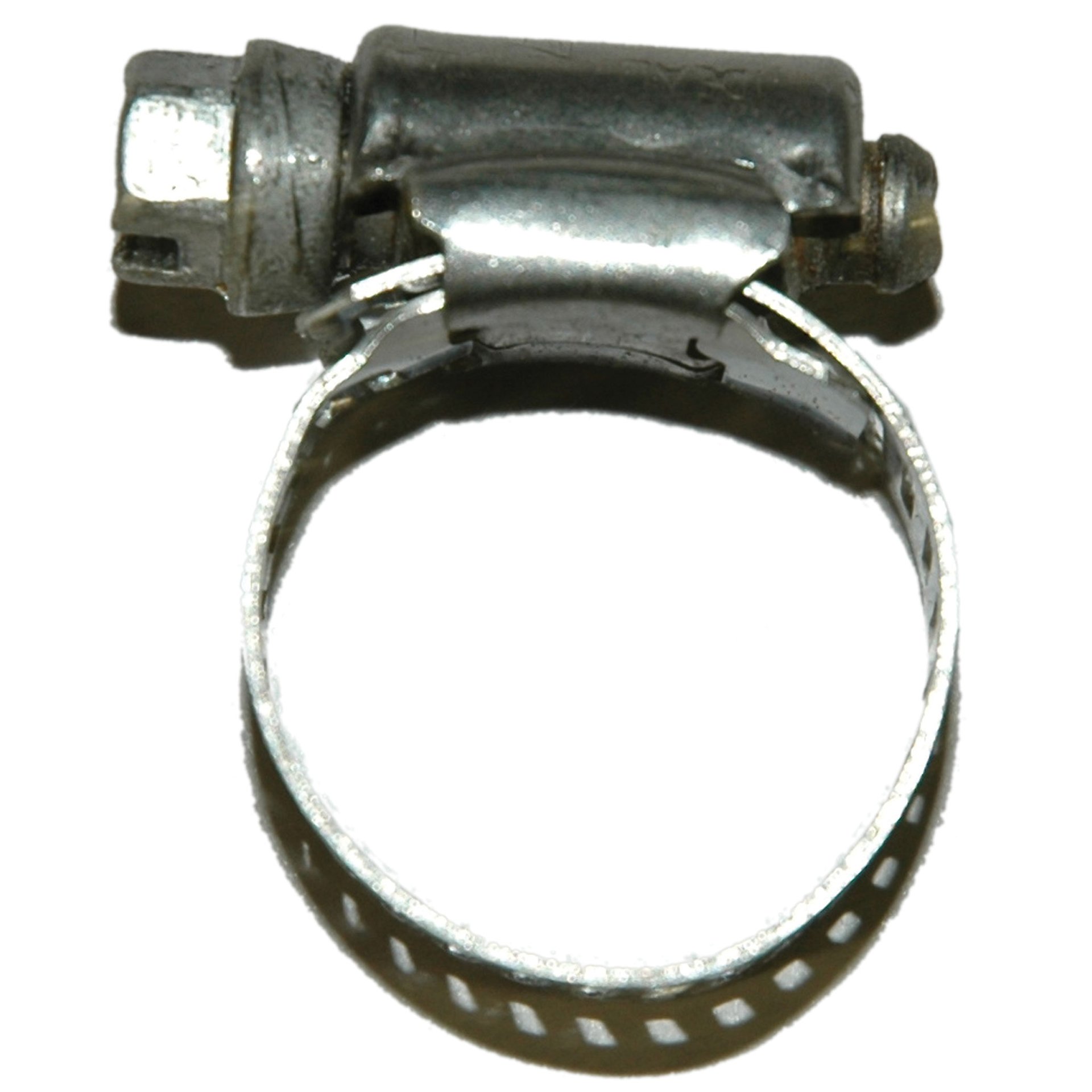 Hose Clamp, Worm Gear, Standard, 1/2" Wide Clamp # 8, Size Range: 7/16" to 1" Diameter - Image 1