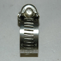 Hose Clamp, Worm Gear, Standard, 1/2" Wide Clamp # 8, Size Range: 7/16" to 1" Diameter