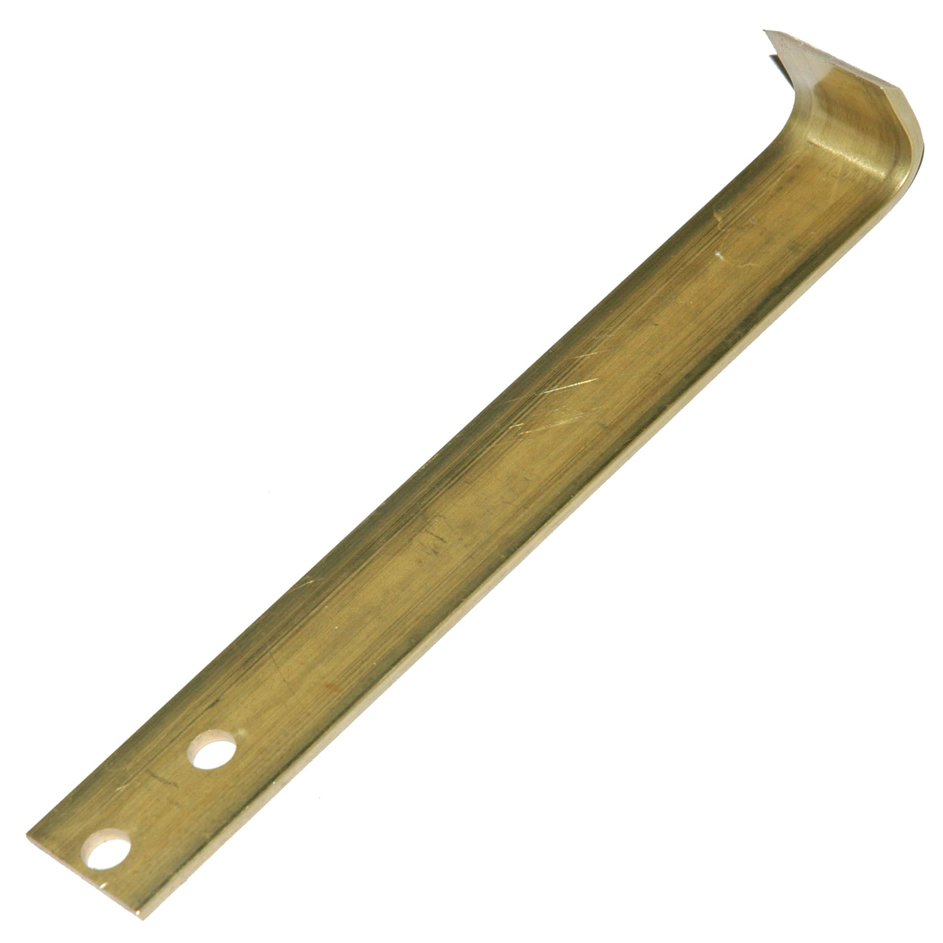 Bent Brass Scraper, 1" Wide, 7" Long - Image 1