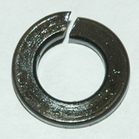 Washer, Lock, 3/8, Split Helical, Zinc Plated - Image 1