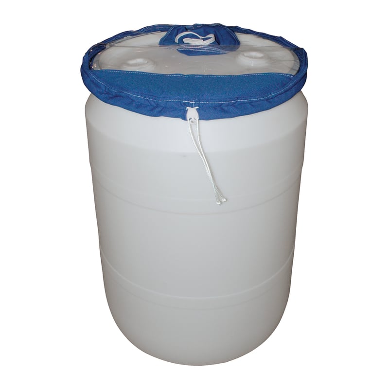 Drum Cover, Fits 22″ Diameter Drum, with 1 Port for 2″ Diameter Wand/Probe