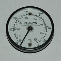 Surface Thermometer, Dual Magnetic Mounts, 50 – 750 Degrees F / 10 – 400 Degrees C