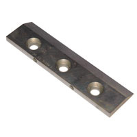 Grinder Blade, Rotating Beveled Edge – 30 Degree Taper Both Sides 8-1/2″ x 2-1/4″, D2 Tool Steel