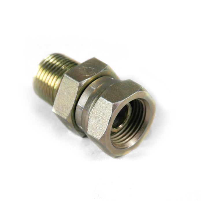 Swivel Fitting, 3/8" Male to Female NPT,