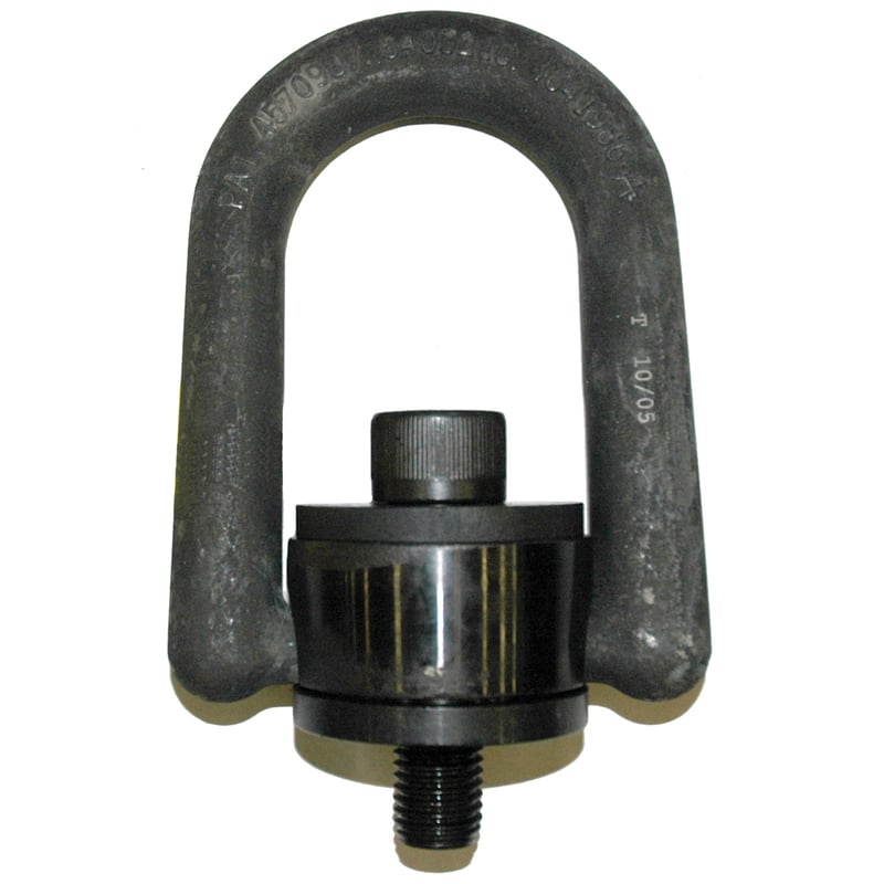 Hoist Ring, Standard Size, Rated Load: 8000 lb. 7/8″-9 Thread Size, 1.20″ Thread Length