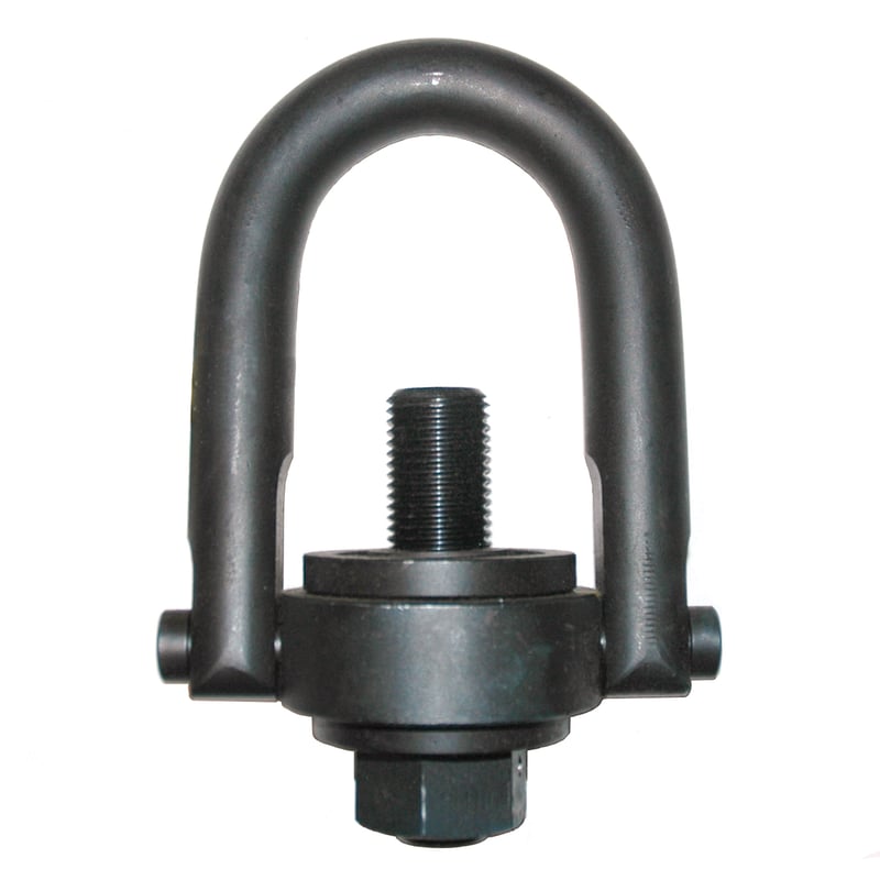 Hoist Ring, Metric Size, Rated Load: 1050 kg M12 x 1.75 Thread Size, 19mm Thread Length