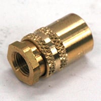 Coupler, Socket Body Only, 1/4" Passage, 1/8" Female NPT. Non-Valved. 200 Series. - Image 1