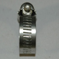 Hose Clamp, Worm Gear, Standard, 1/2" Wide Clamp # 12, Size Range: 1/2" to 1-1/4" Diameter - Image 3