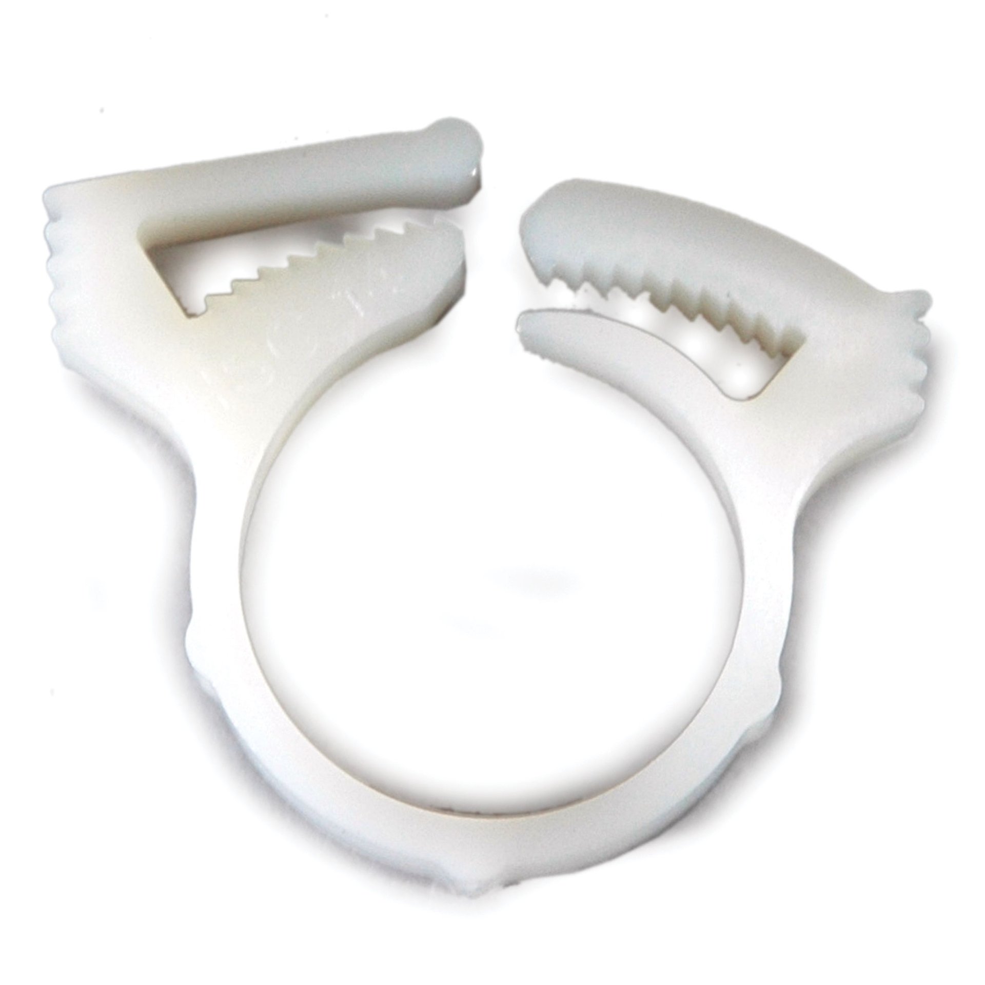 Hose Clamp, Nylon, Reusable, 0.702" to 0.801" Diameter - Image 1