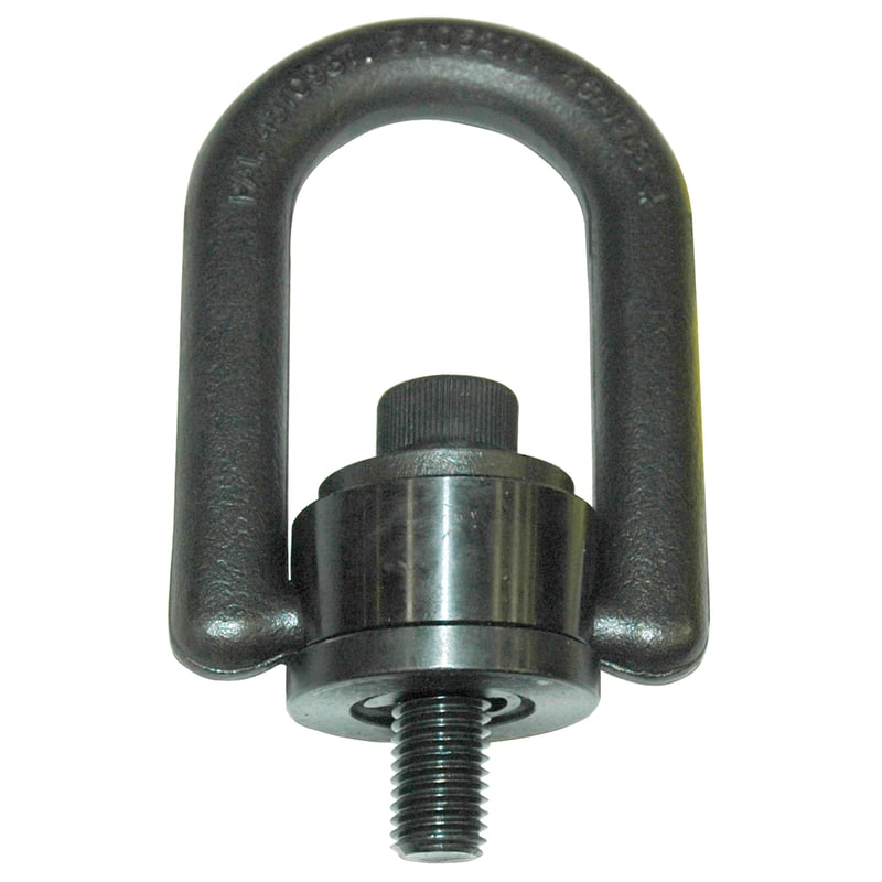 Hoist Ring, Standard Size, Rated Load: 4000 lb. 5/8″-11 Thread Size, 1″ Thread Length