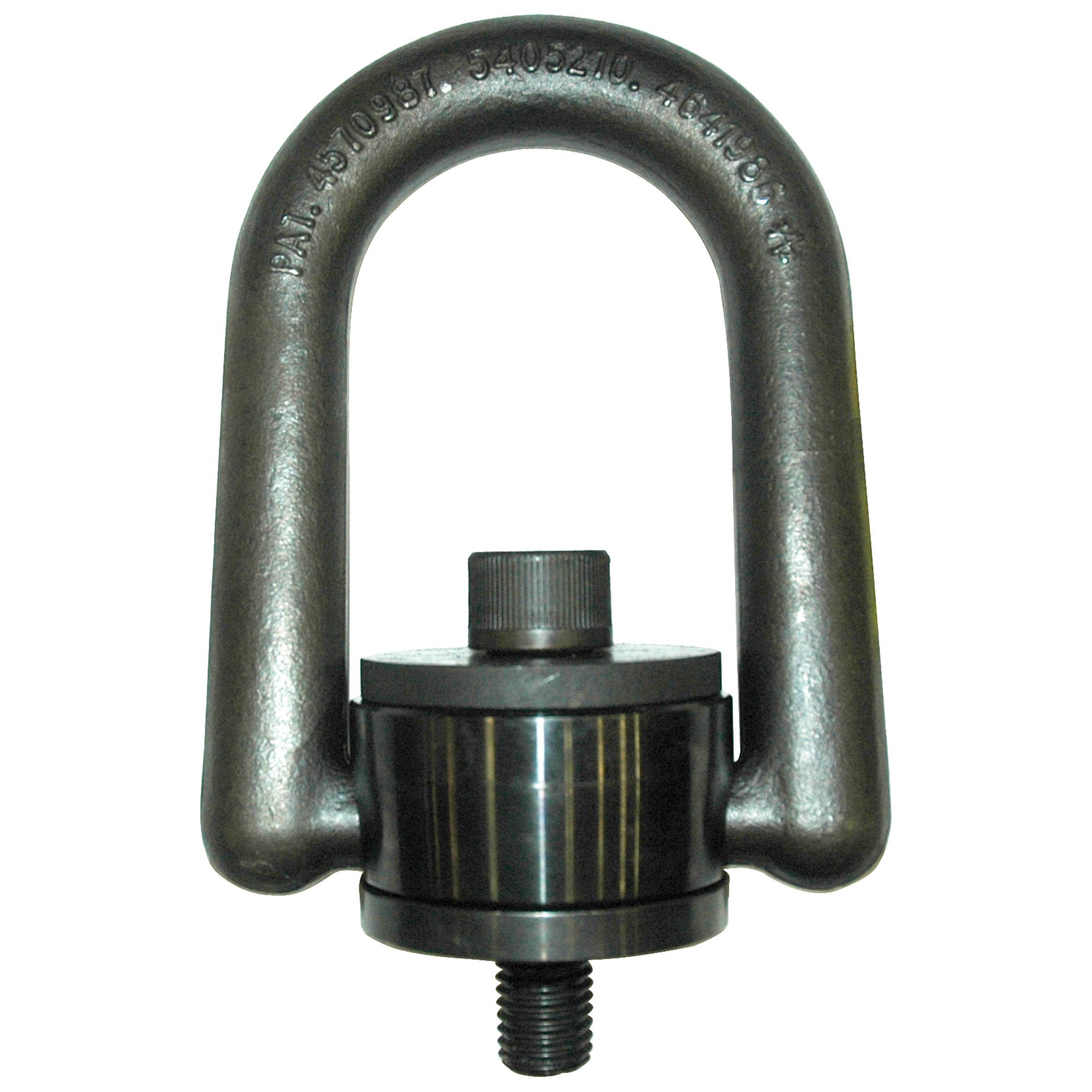Hoist Ring, Standard Size, Rated Load: 7000 lb. 3/4"-10 Thread Size, 1.20" Thread Length - Image 1
