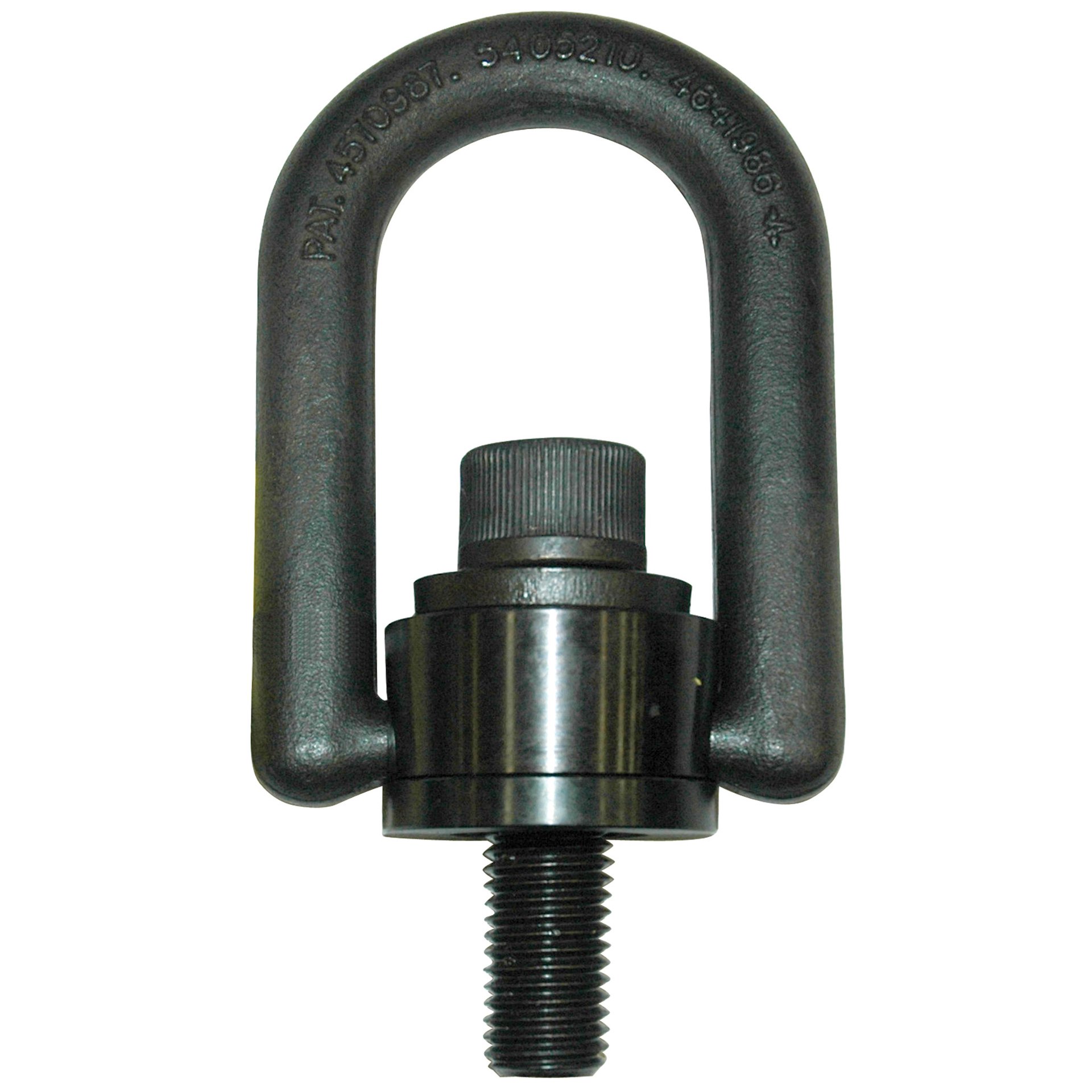 Hoist Ring, Standard Size, Rated Load: 5000 lb. 3/4"-10 Thread Size, 1.5" Thread Length - Image 1