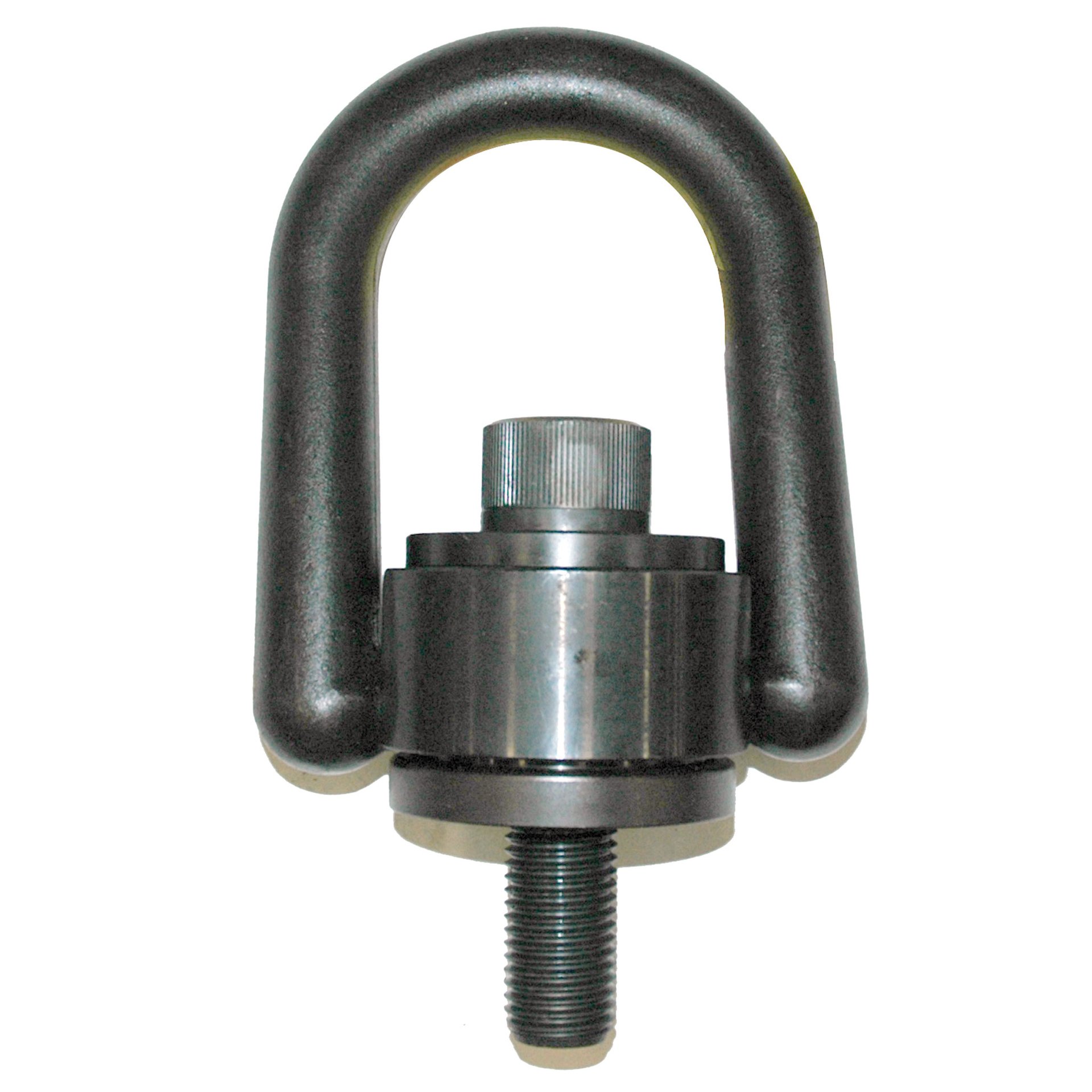 Hoist Ring, Standard Size, Rated Load: 15000 lb. 1-1/4"-7 Thread Size, 2.63" Thread Length - Image 1