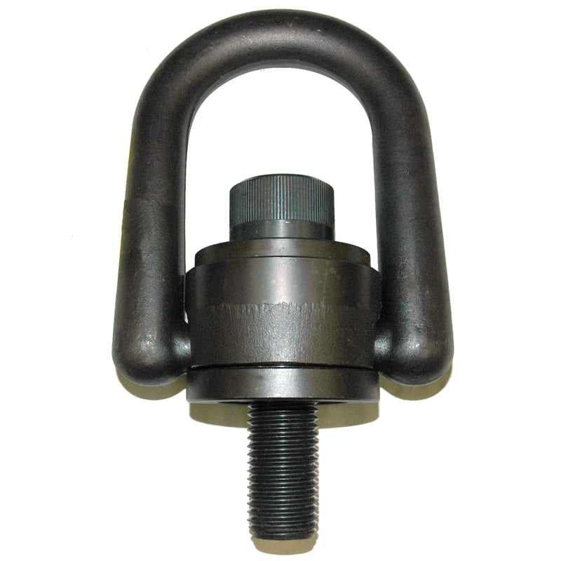 Hoist Ring, Metric Size, Rated Load: 11000 kg. M36 X 4.0 Thread Size, 67mm Thread Length