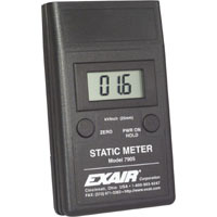 STATIC METER with BATTERY AND CARRYING CASE