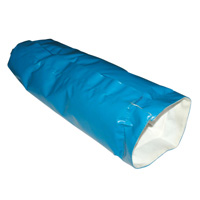 Insulation, Thermal Sleeve for Dryer Hose 4-1/2" ID, 24" OAL, with 2" Velcro Fastener - Image 1