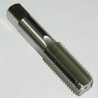 Hand Tap, Right Hand, Bottoming Style, High Speed Steel (HSS), 1-1/4″-7 Thread Size