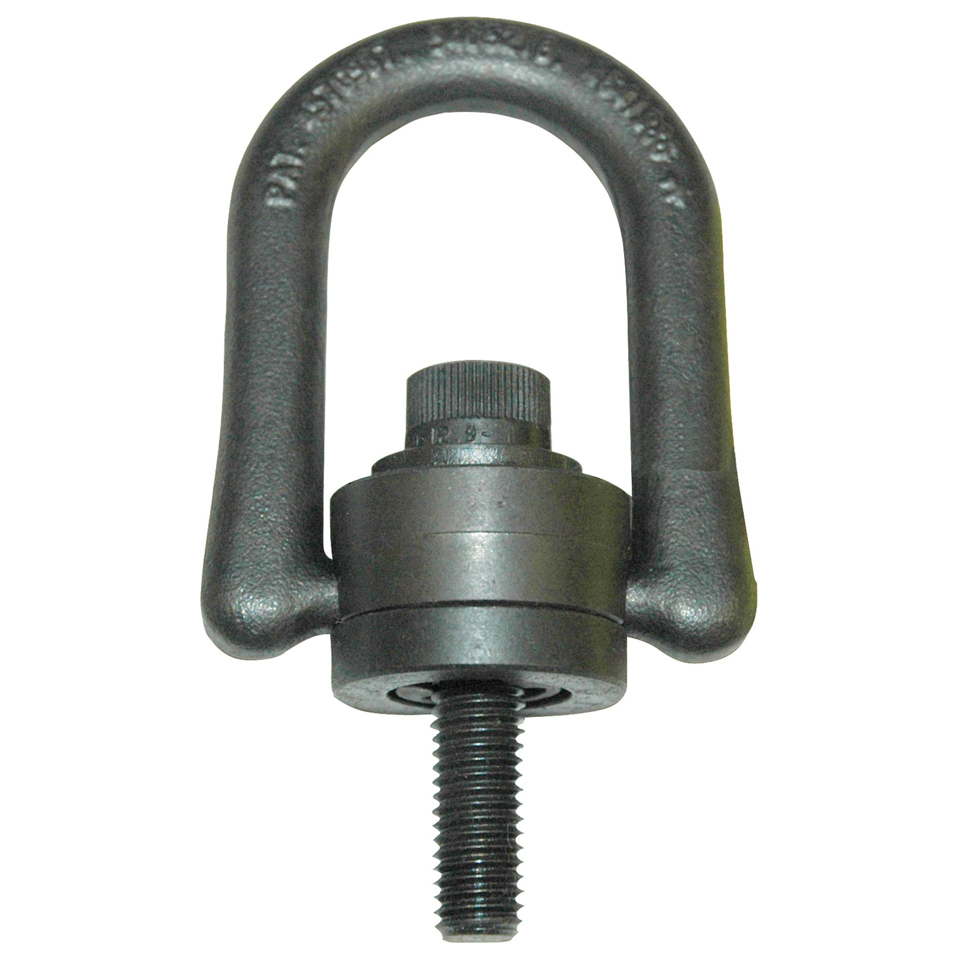 Hoist Ring, Metric Size, Rated Load: 450 kg. M10 X 1-1/2 Thread Size, 26mm Thread Length - Image 1