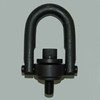 Hoist Ring, Standard Size, Rated Load: 4000 lb. 5/8"-11 Thread Size, 1.03" Thread Length - Image 1
