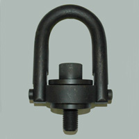 Hoist Ring, Standard Size, Rated Load: 15,000 lb. 1-1/4″-7 Thread Size, 1.89″ Thread Length