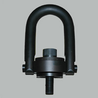 Hoist Ring, Standard Size, Rated Load: 24,000 lb. 1-1/2″-6 Thread Size, 2.70″ Thread Length