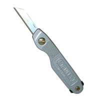 Utility Knife, 6", Folding Blade Pocket Knife with Blade Lock - Image 1