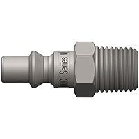 Plug, 50 Series, 3/8" Body, 3/8" Male - Image 1