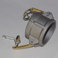 Cam & Groove Coupling, Type DC 5" Aluminum, Coupler Dust Cap - Image 2