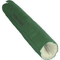 Insulation, Thermal Sleeve for Dryer Hose, 5-1/2" ID, 2ft OAL, with 2" Velcro Fastener - Image 1