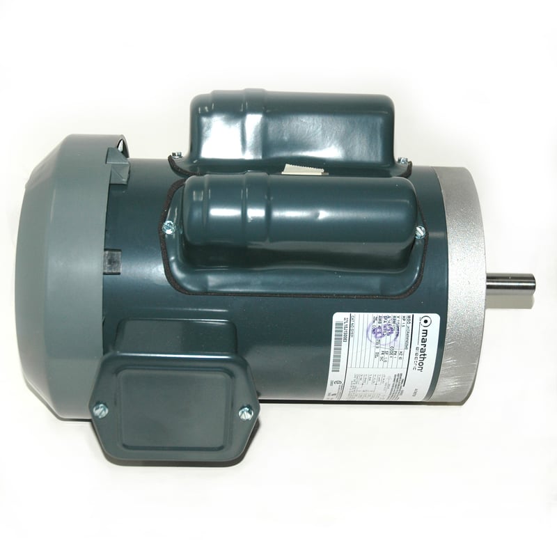 Motor, 1-1/2 hp, Single Phase, TEFC, 56C
