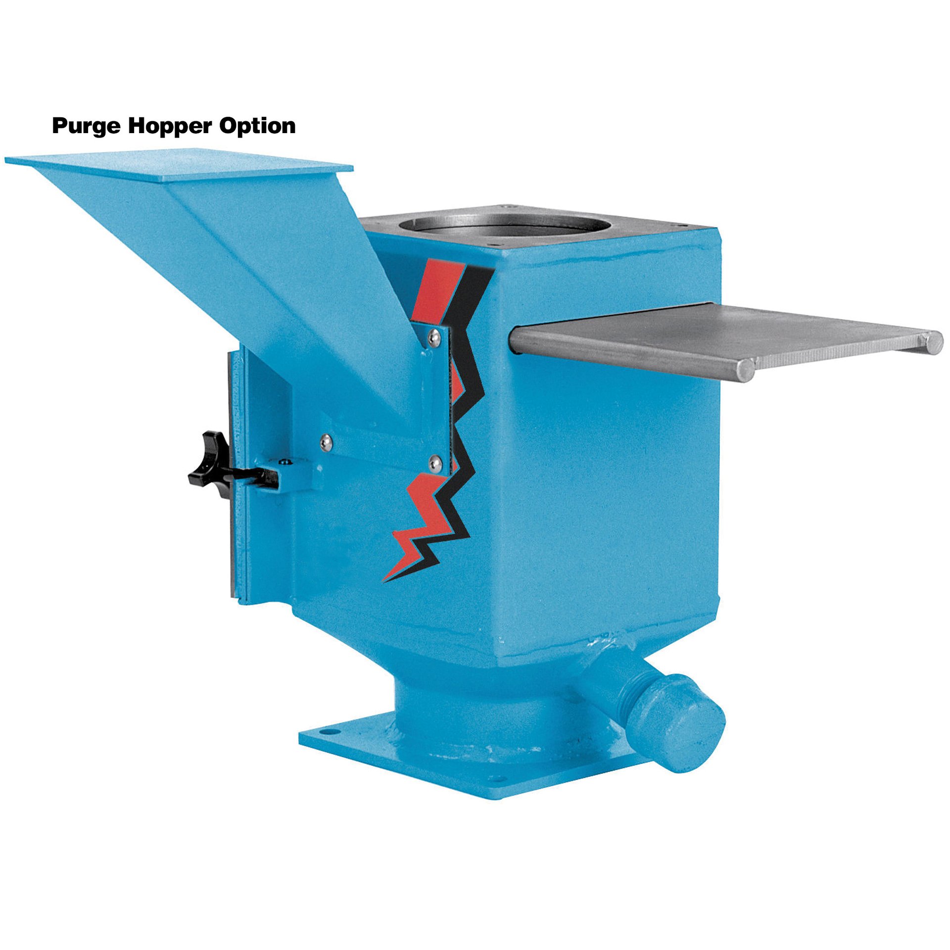 Purge Hopper Option, For Stainless Steel Drawer Magnet Housings - Image 1